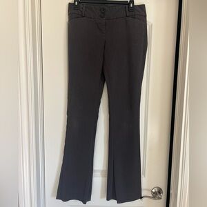 The Limited boot cut dress slacks (brown with black pin stripe)